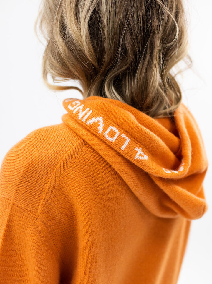 Cashmere Hooded Sweatshirt #CLEMENTINE
