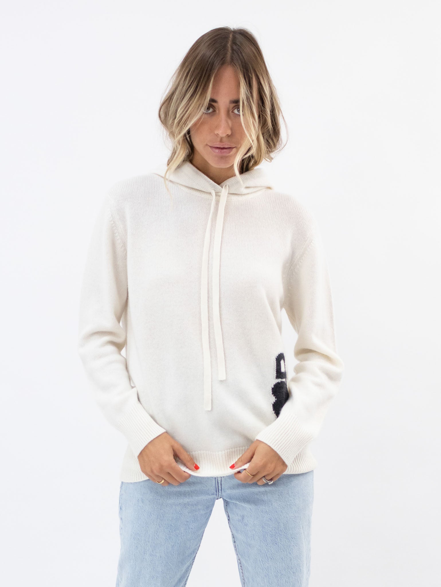 Cashmere Hooded Sweatshirt