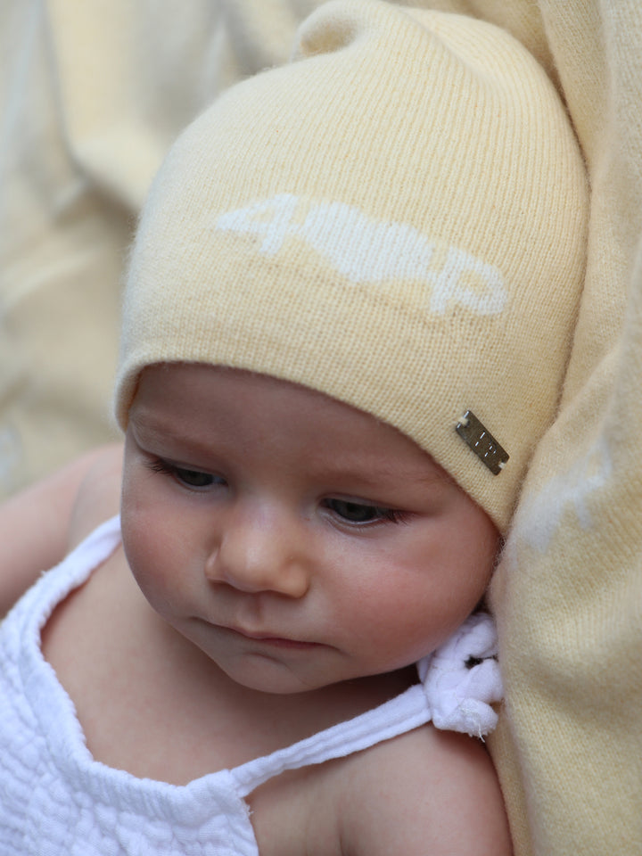 Cashmere Baby Hat #BUBBLES