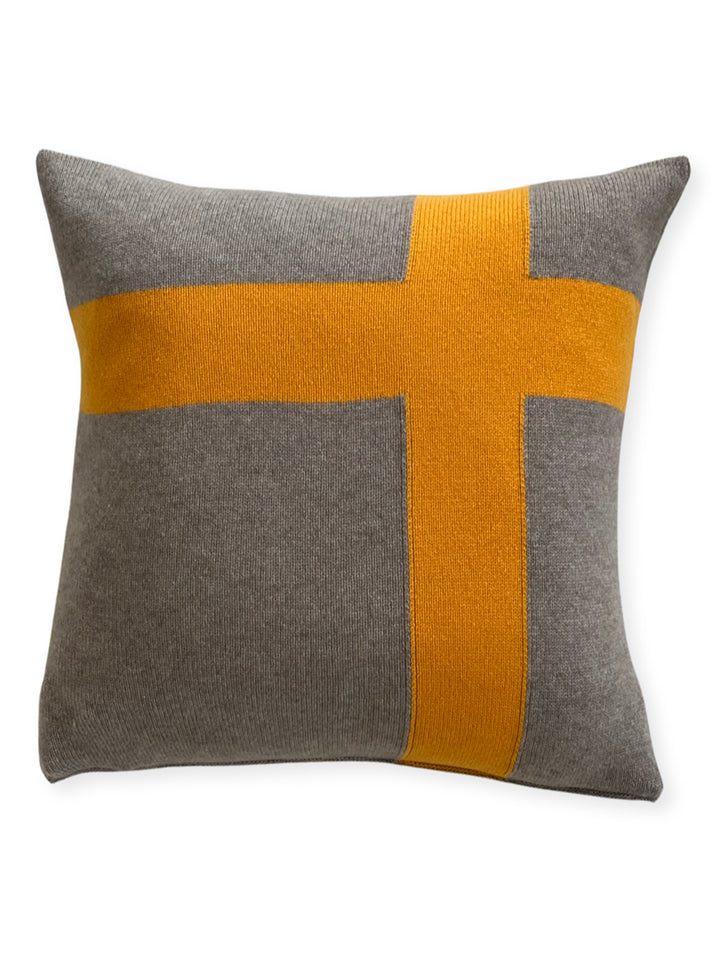 Cashmere Pillow #FAWN/GOLD