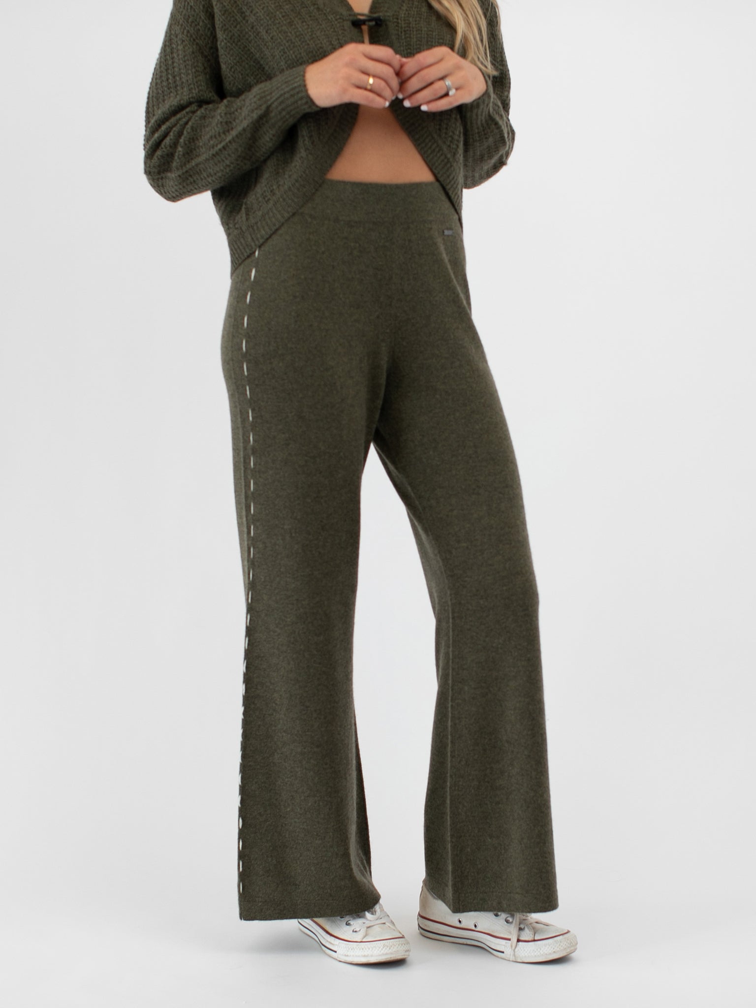 Cashmere Wide Leg Pants