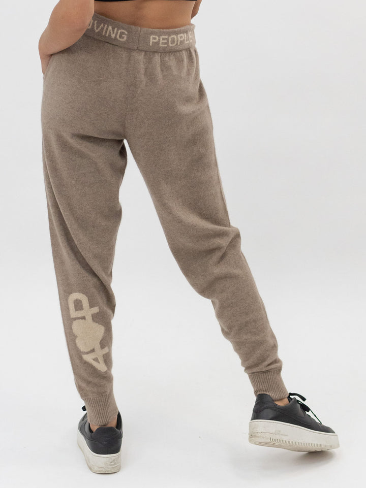 Cashmere Sweatpants #FAWN