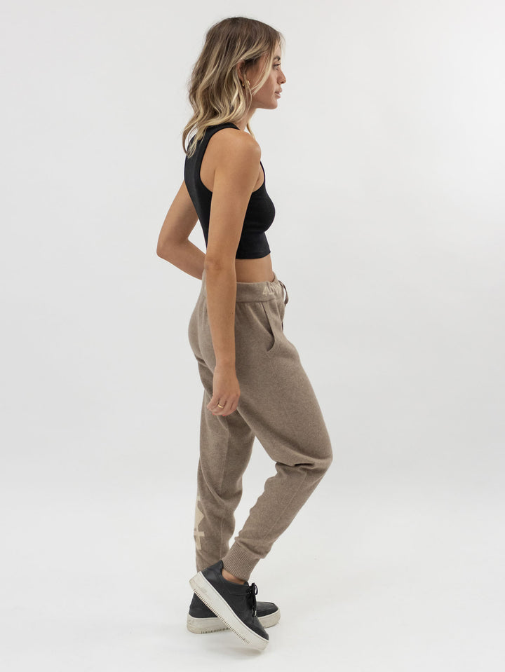 Cashmere Sweatpants #FAWN