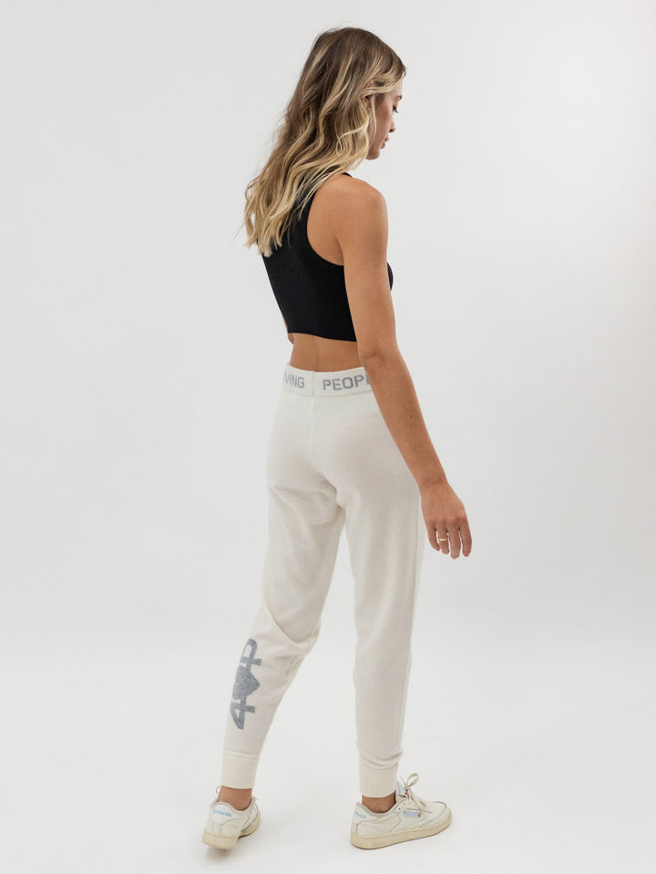 Cashmere Sweatpants #PEARL
