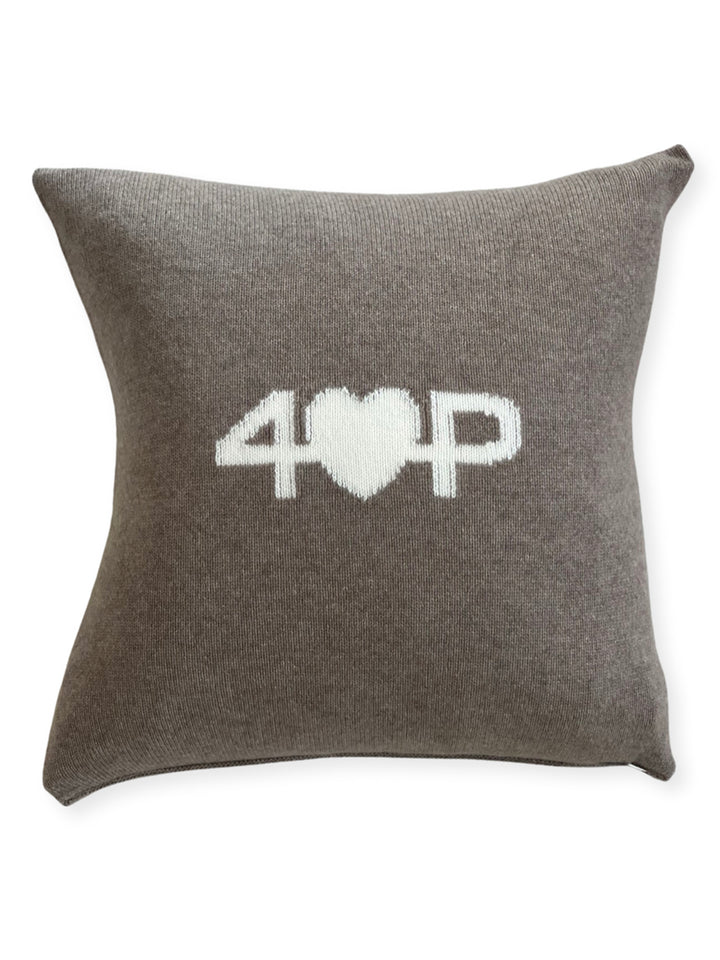 Cashmere Pillow #FAWN/PEARL