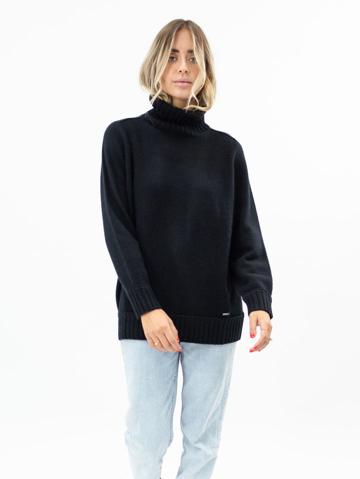 Cashmere Turtleneck #BLACK