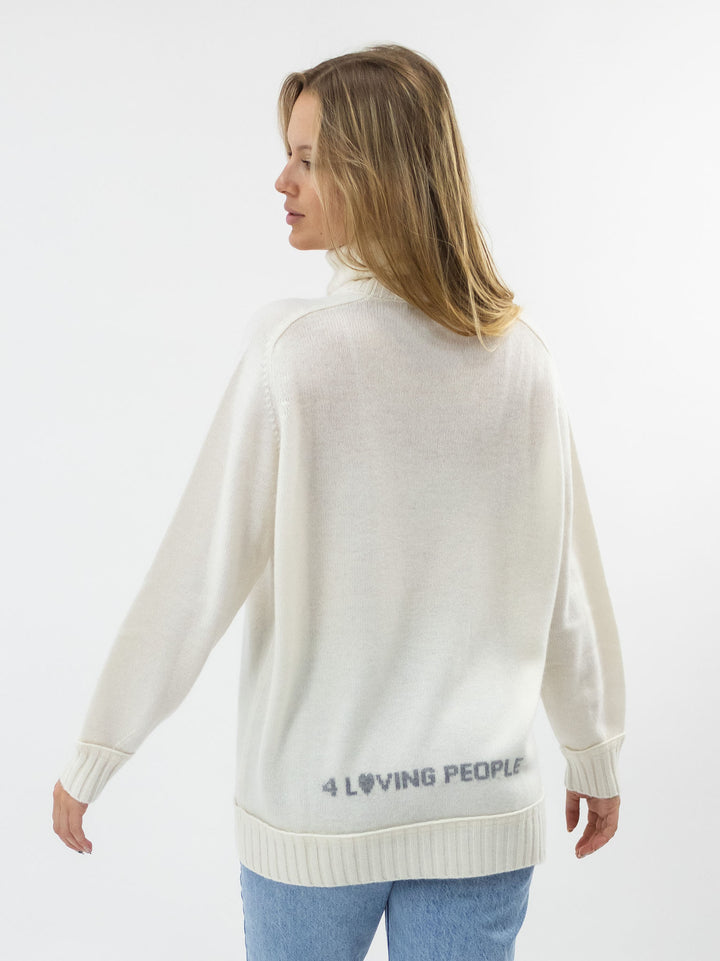 Cashmere Turtleneck #PEARL
