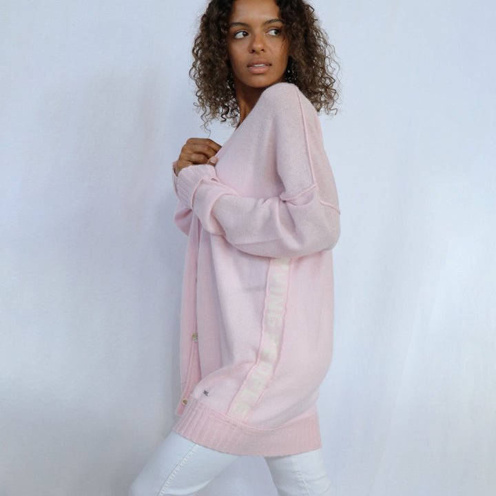 Ultra Light 3 Buttons Women Cashmere Cardigan #PETAL