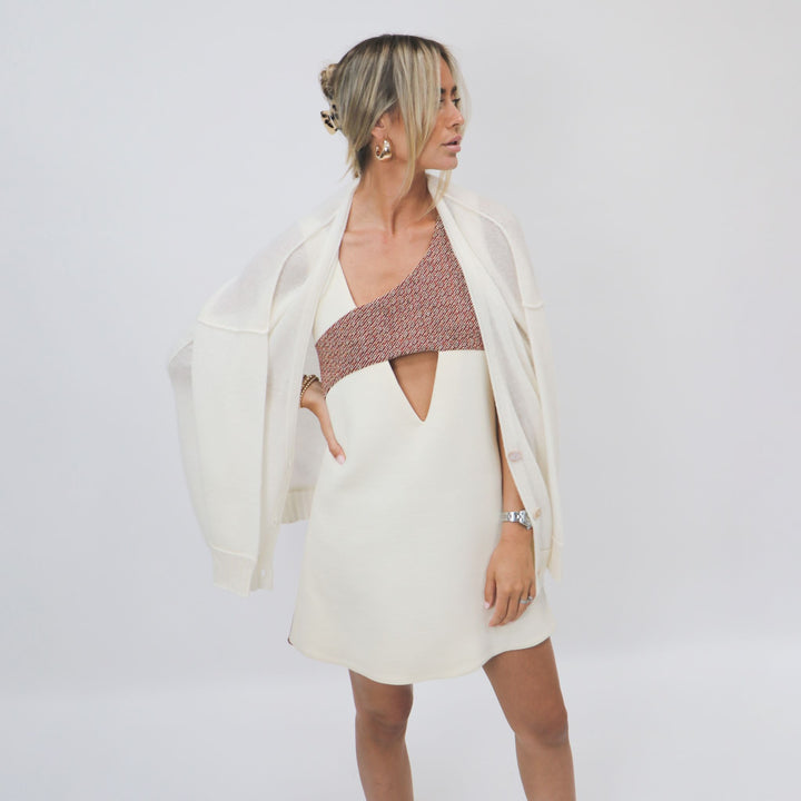 Ultra Light 3 Buttons Women Cashmere Cardigan #PEARL