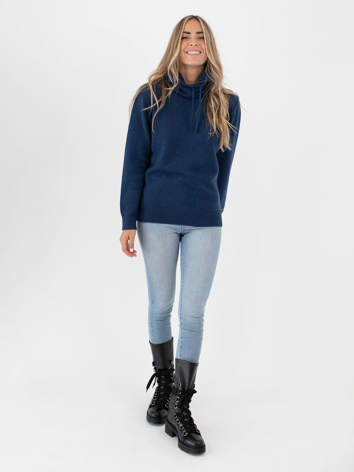 Cashmere Hoodie #DUTCH BLUE
