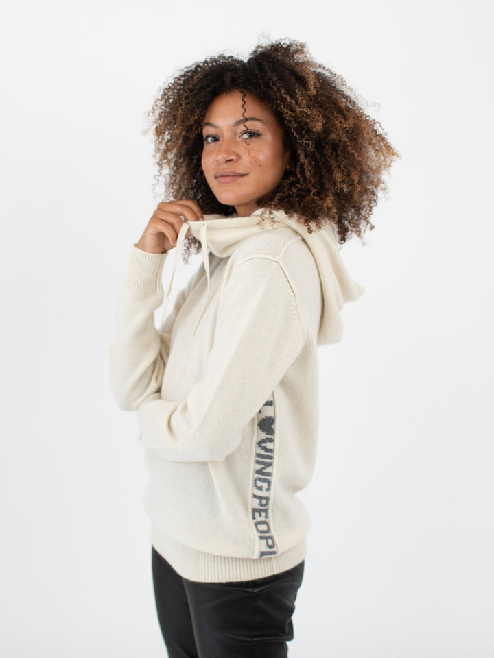 Cashmere Hoodie #PEARL