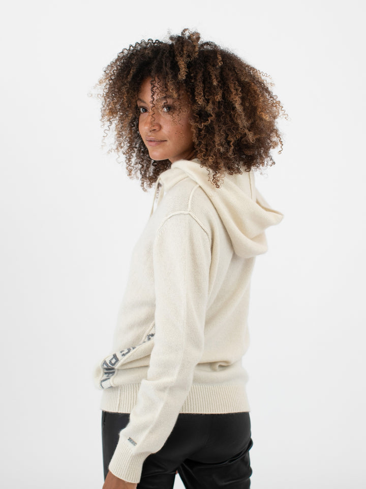 Cashmere Hoodie #PEARL