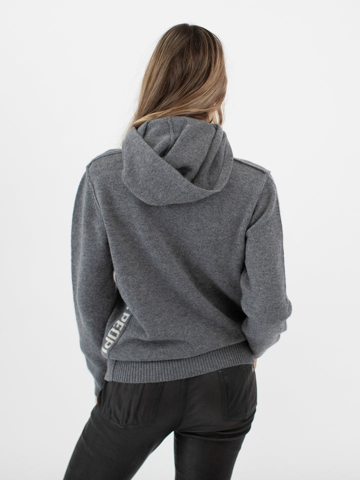 Cashmere Hoodie #SKY GREY
