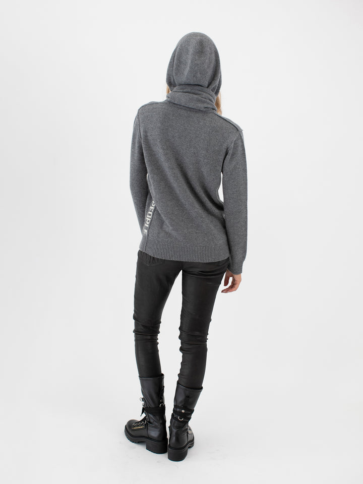 Cashmere Hoodie #SKY GREY