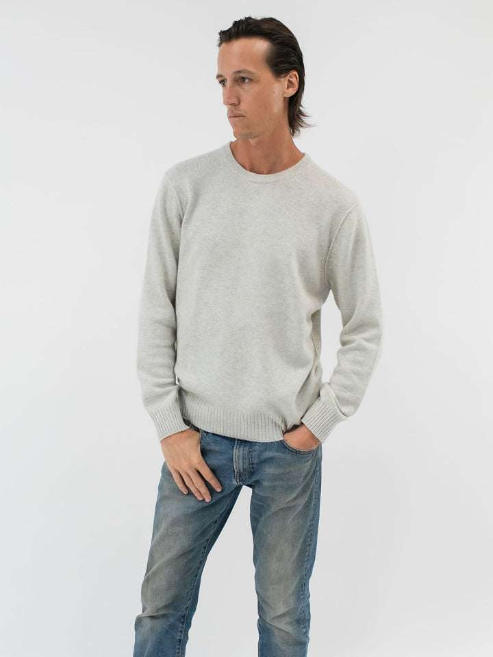 Men Cashmere Crewneck #CLOUD