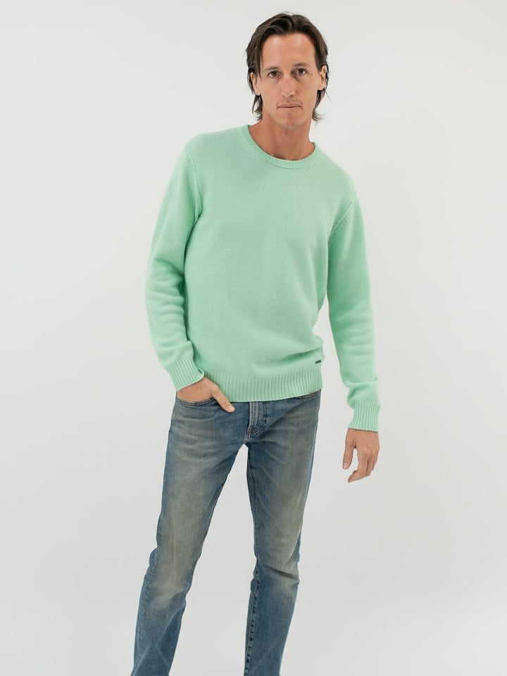 Men Cashmere Crewneck #MINT