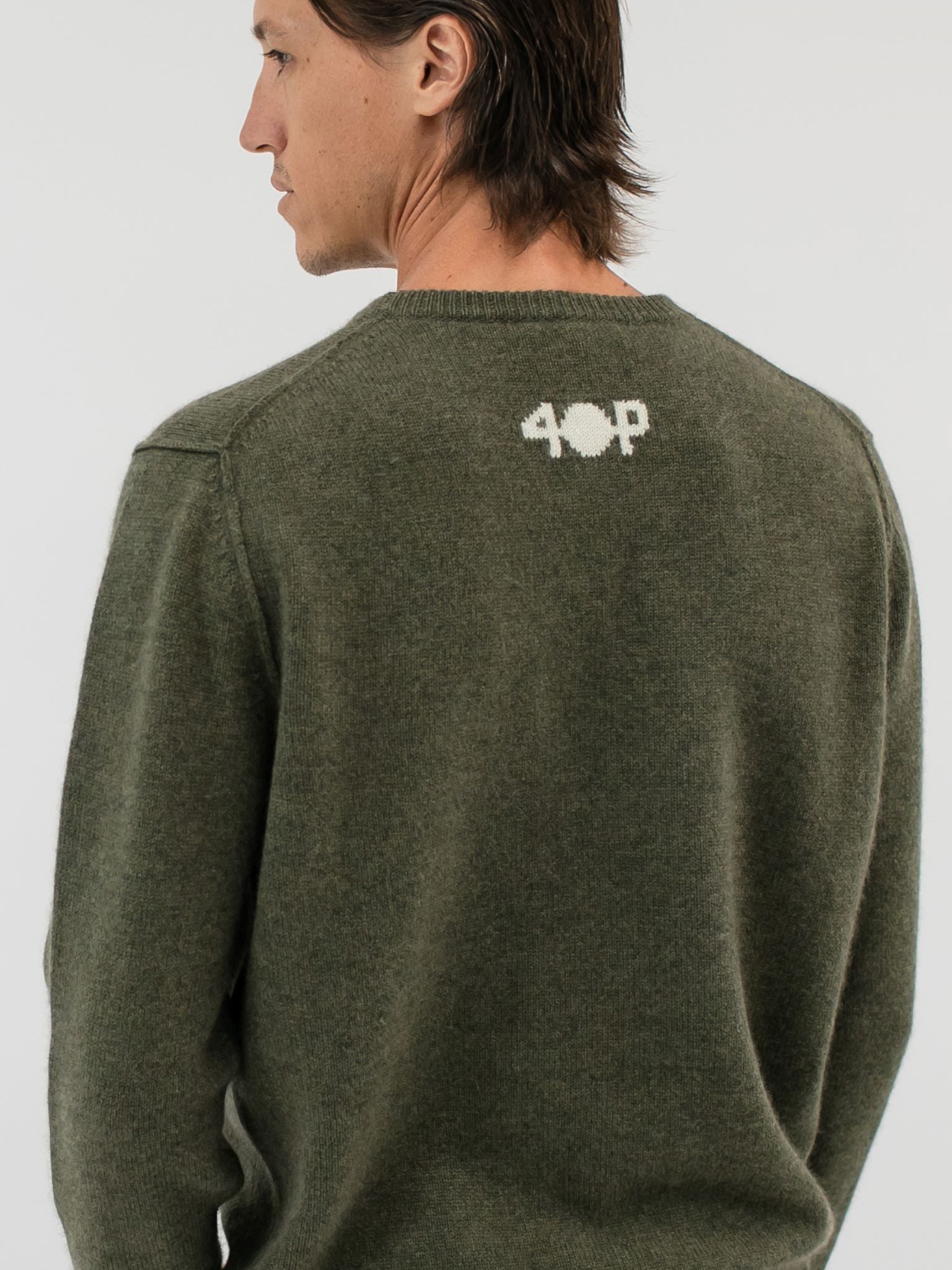 Men Cashmere Crewneck