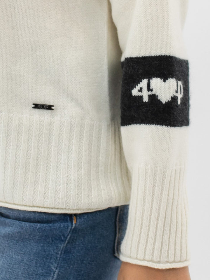 Cashmere Crewneck Sweater #PEARL