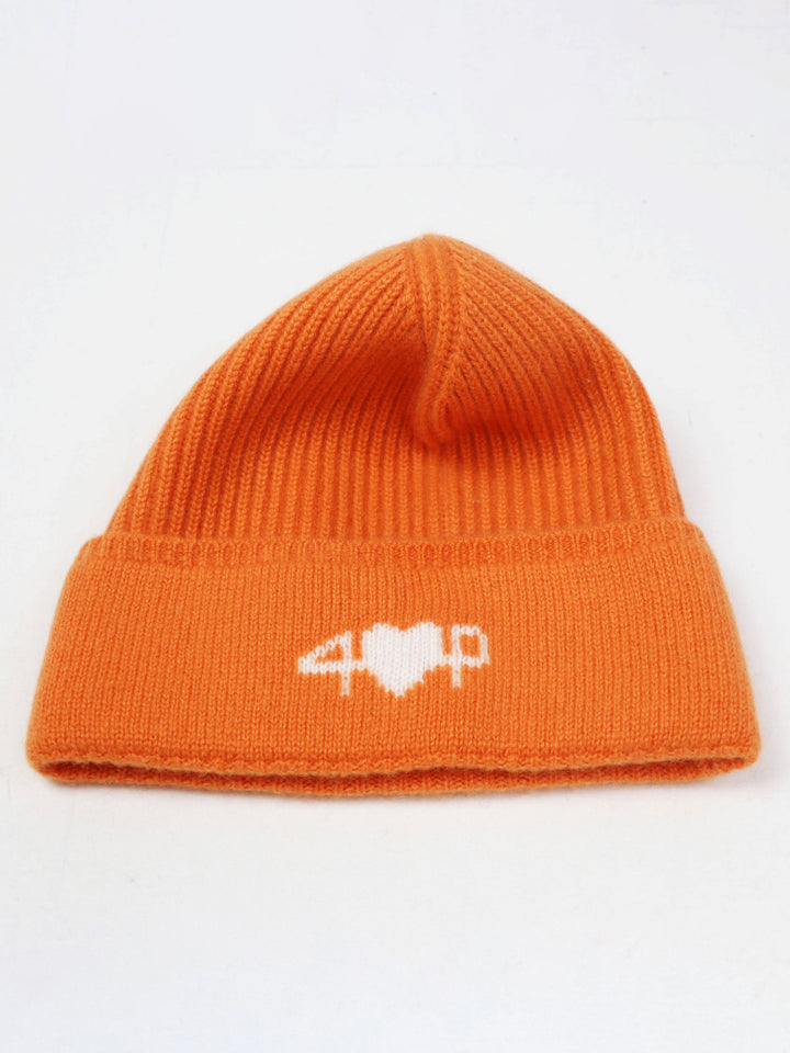 Ribbed Cashmere Beanie #CLEMENTINE