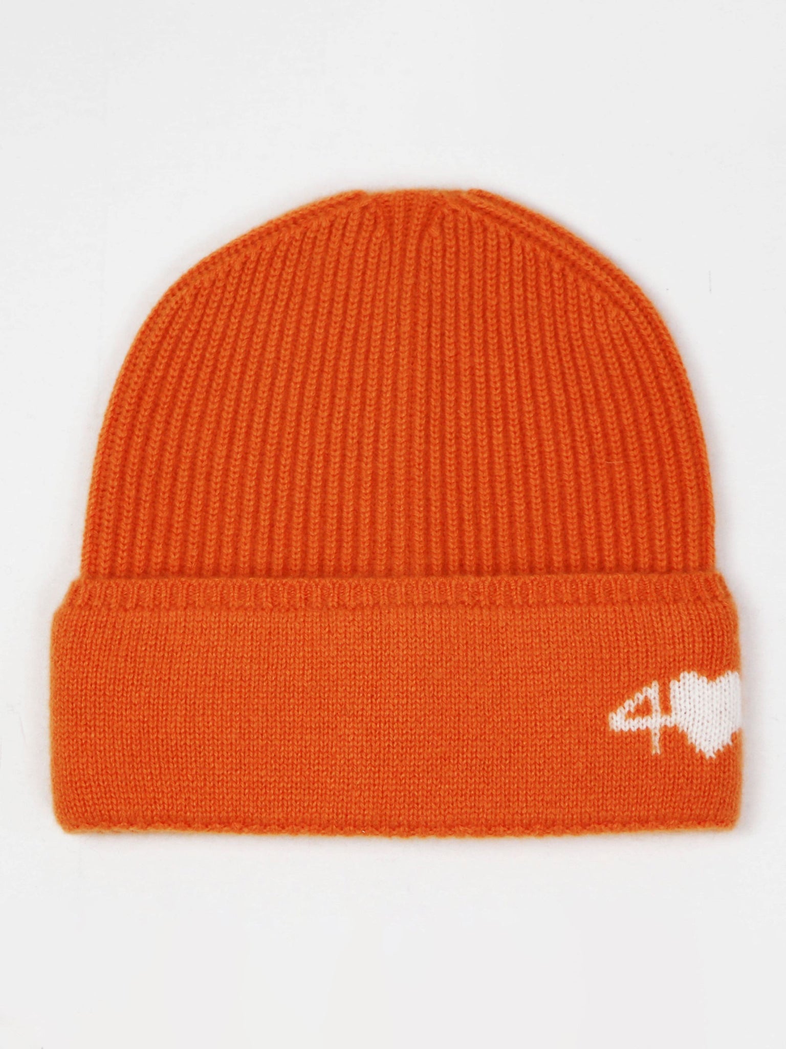 Ribbed Cashmere Beanie