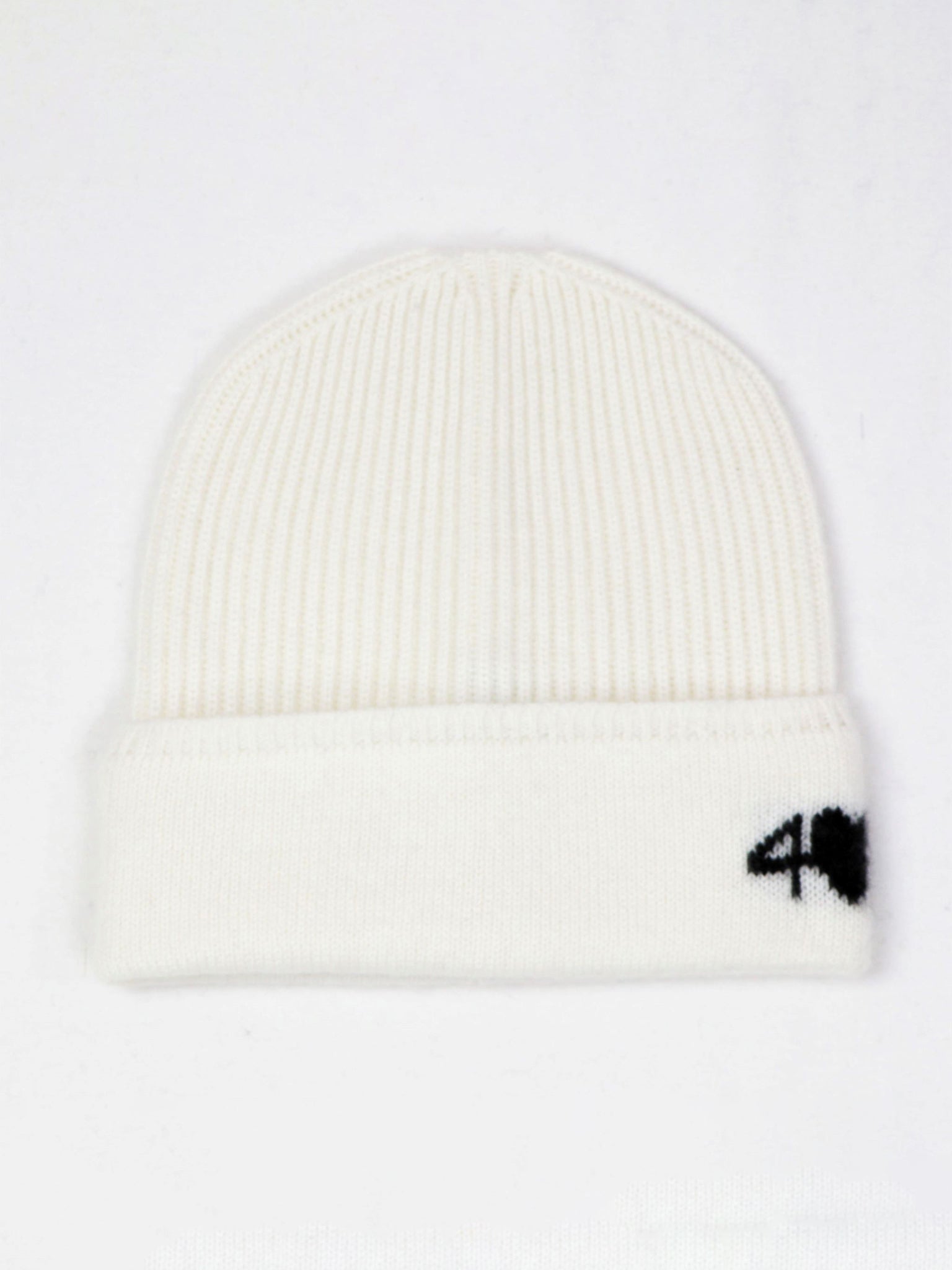 Ribbed Cashmere Beanie