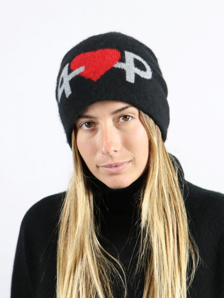 Cashmere Beanie #BLACK
