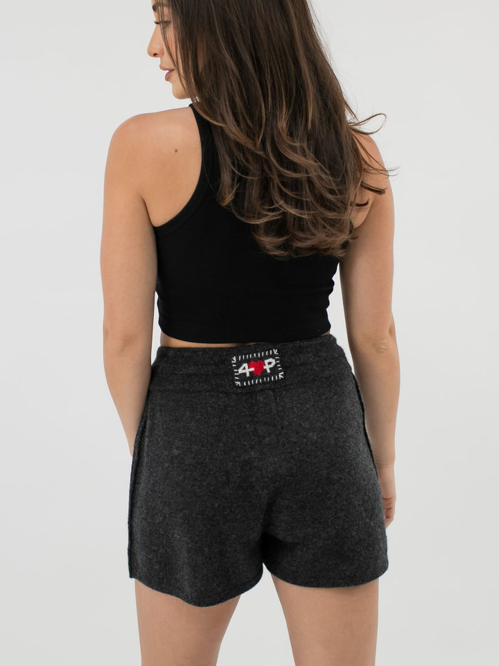 Cashmere Shorts #CHARCOAL