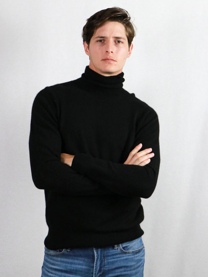 Men's Cashmere Turtleneck