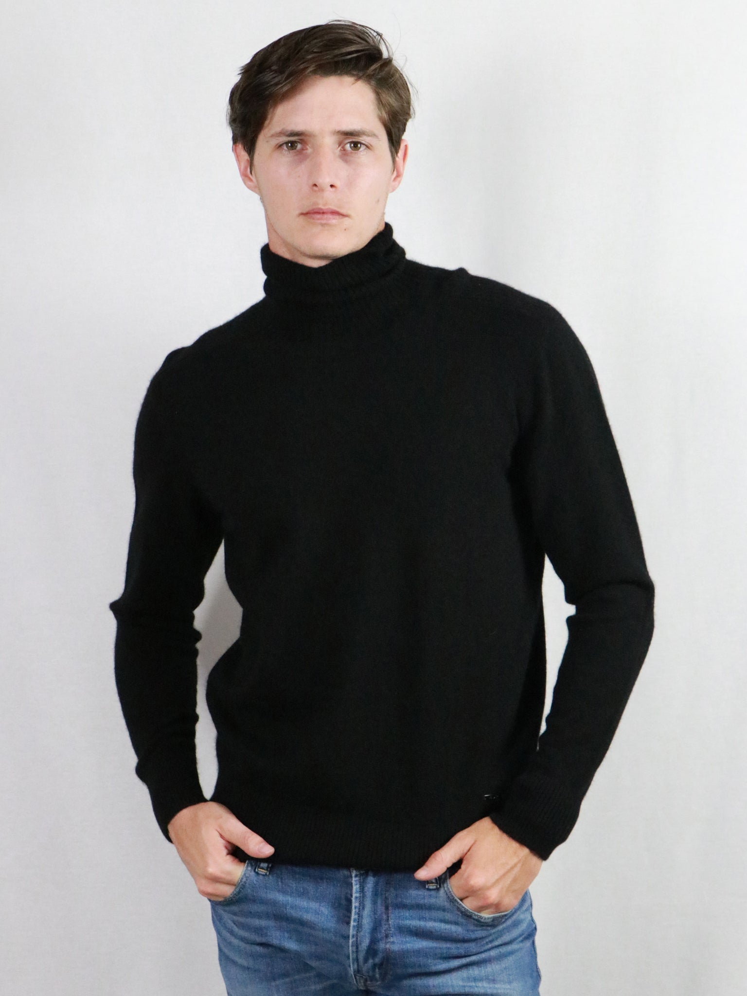 Men's Cashmere Turtleneck