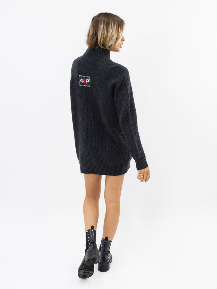 Oversized Cashmere Sweater #CHARCOAL