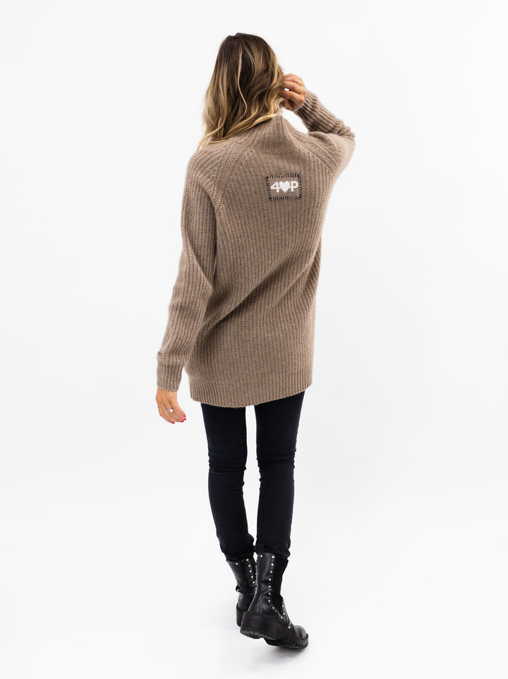Oversized Cashmere Sweater #FAWN