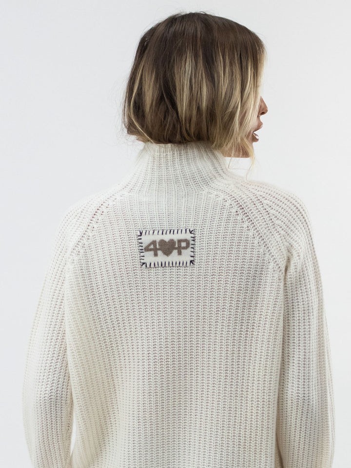 Oversized Cashmere Sweater #PEARL