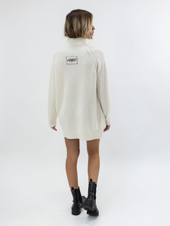 Oversized Cashmere Sweater #PEARL