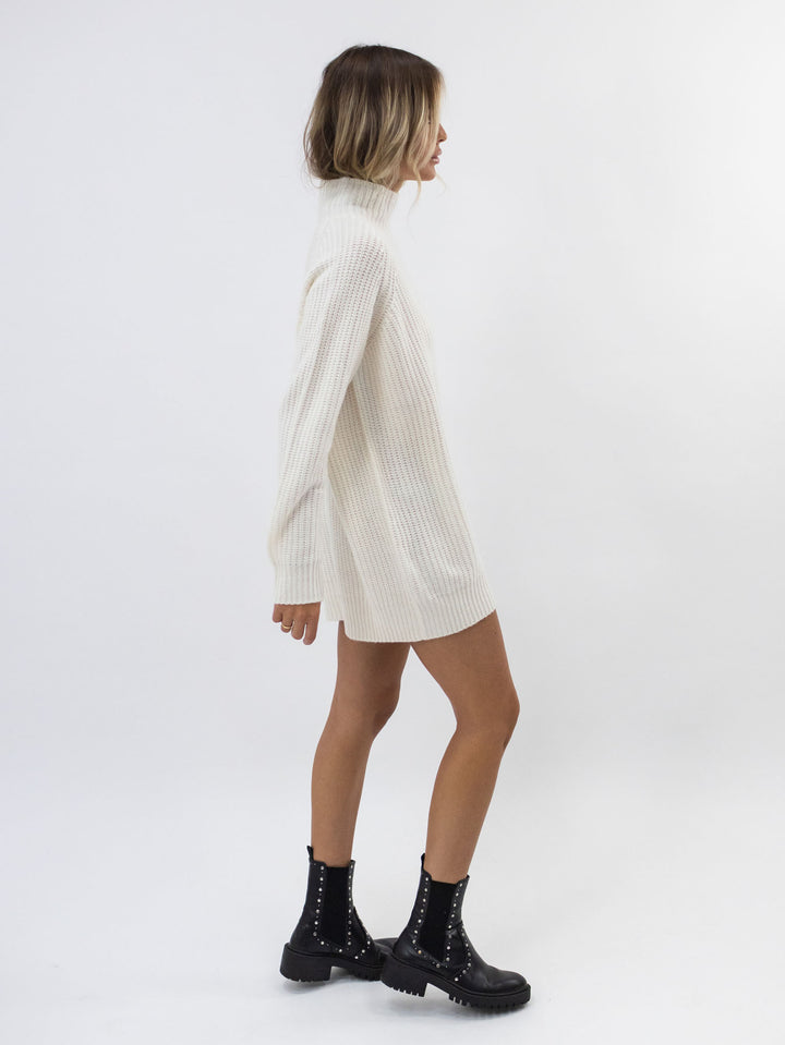 Oversized Cashmere Sweater #PEARL