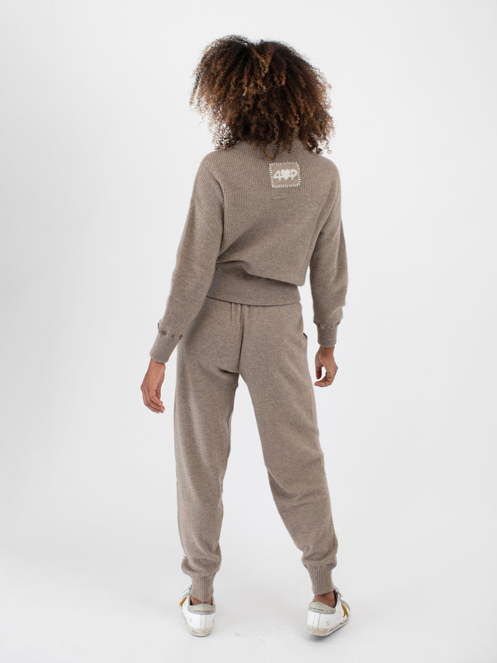 Cashmere Sweatpants #FAWN