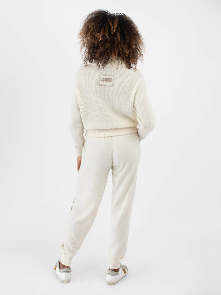 Cashmere Sweatpants #PEARL