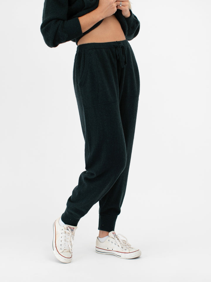 Cashmere Sweatpants #PETROL