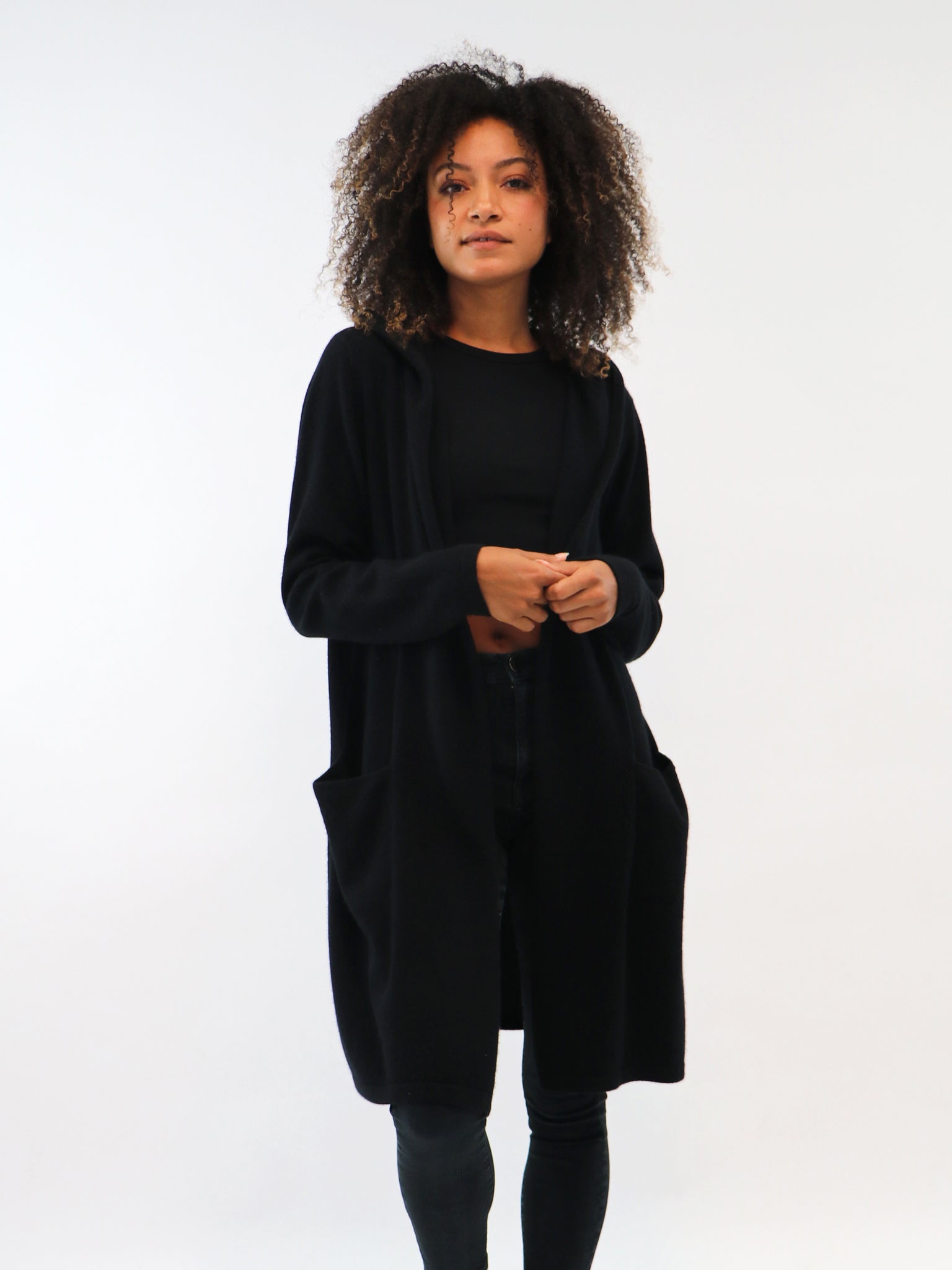 Cashmere Cardigan Duster