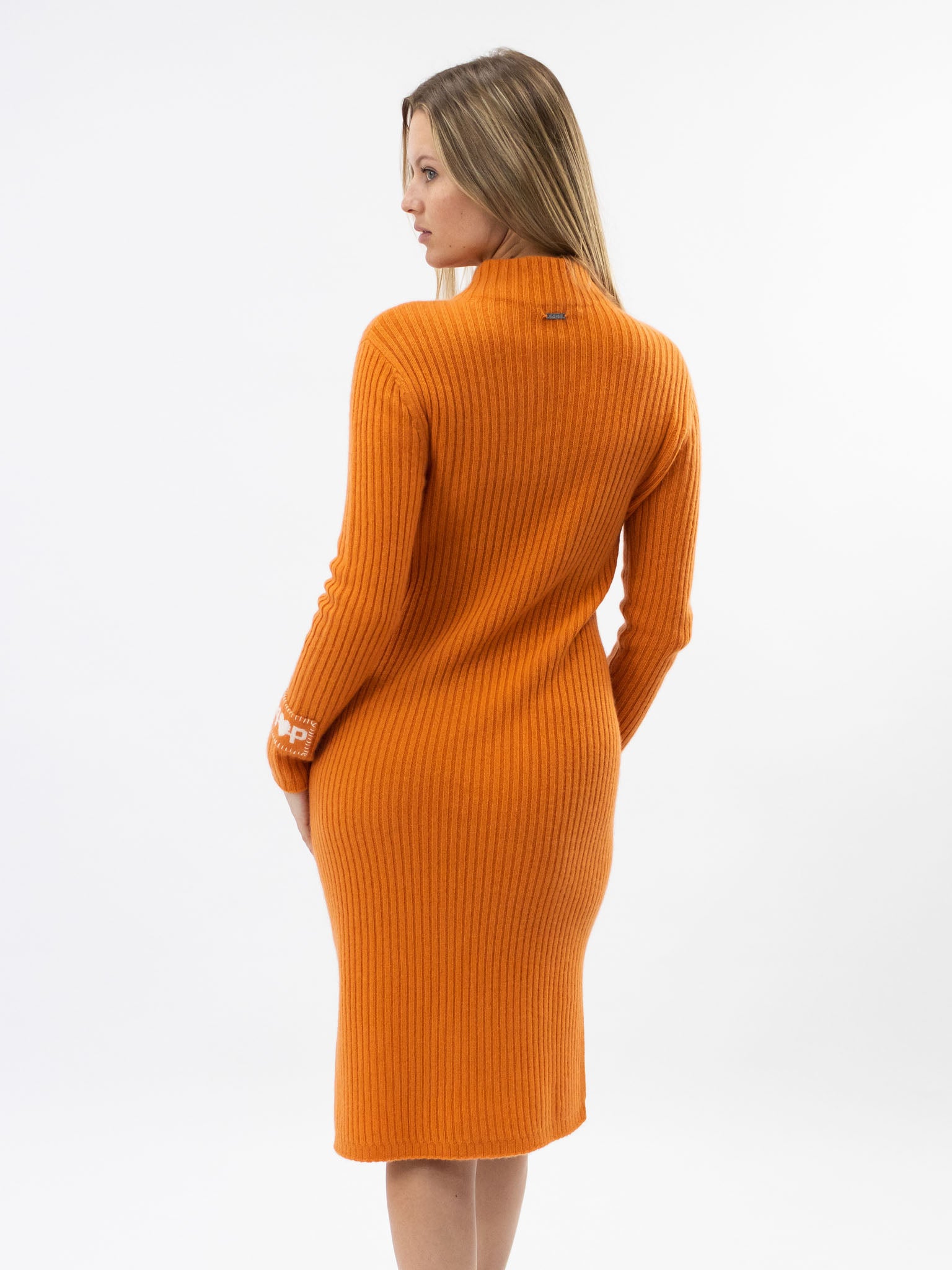 Ribbed Cashmere Dress