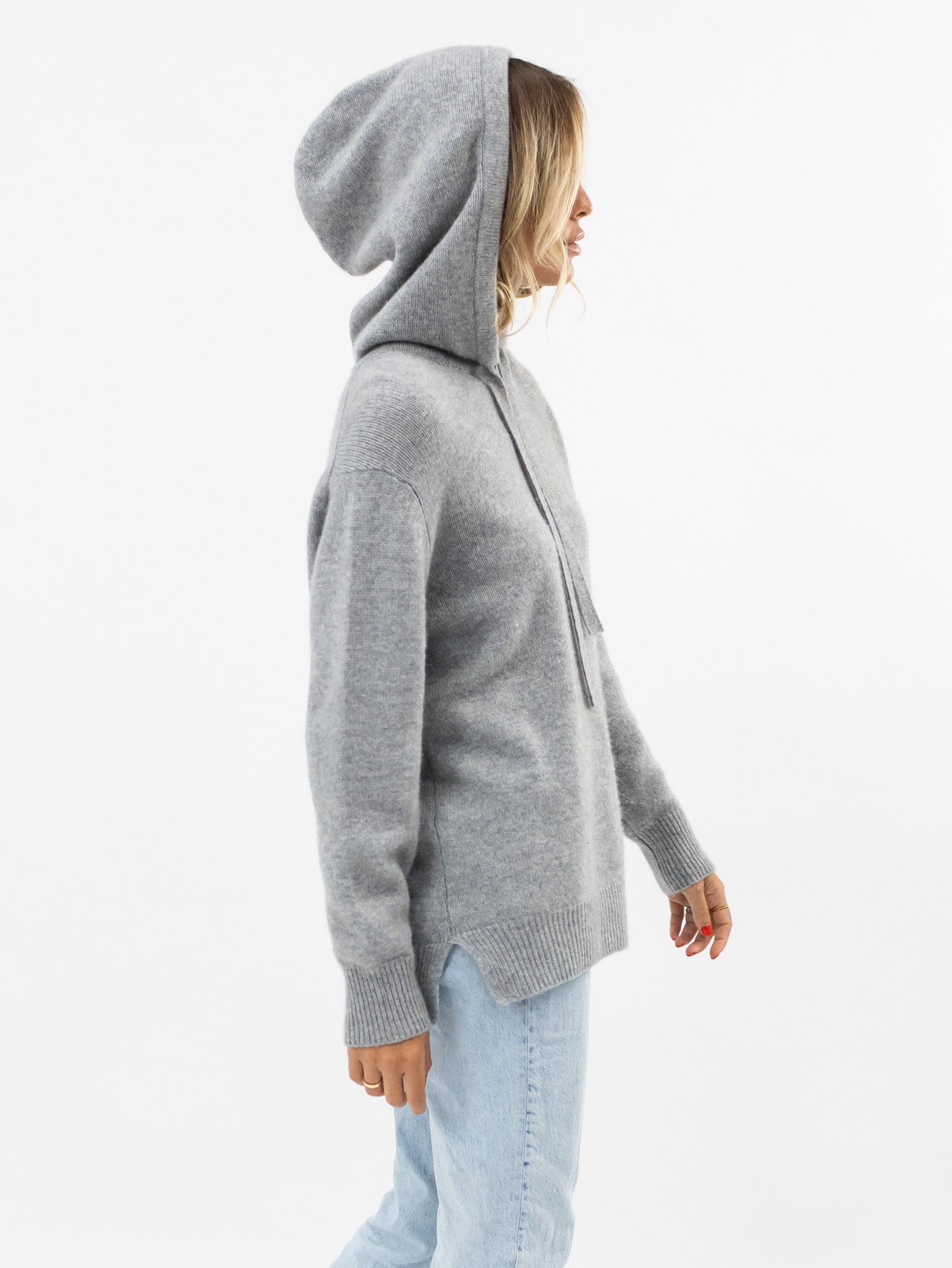 Cashmere Hooded Sweatshirt