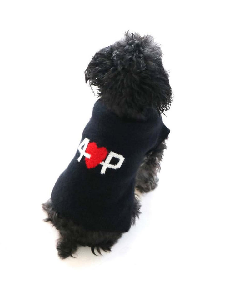 Cashmere Dog Sweater #BLACK