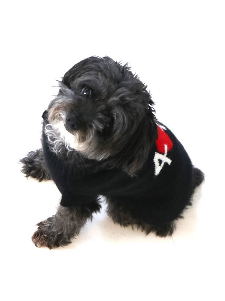 Cashmere Dog Sweater #BLACK