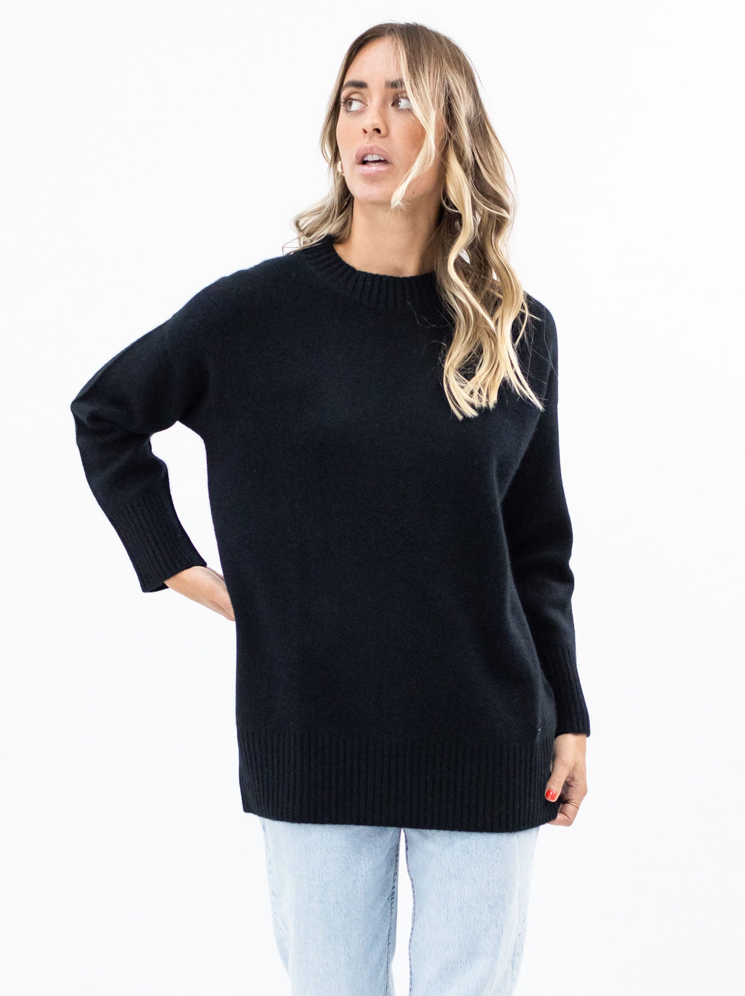 Cashmere Crewneck Sweater