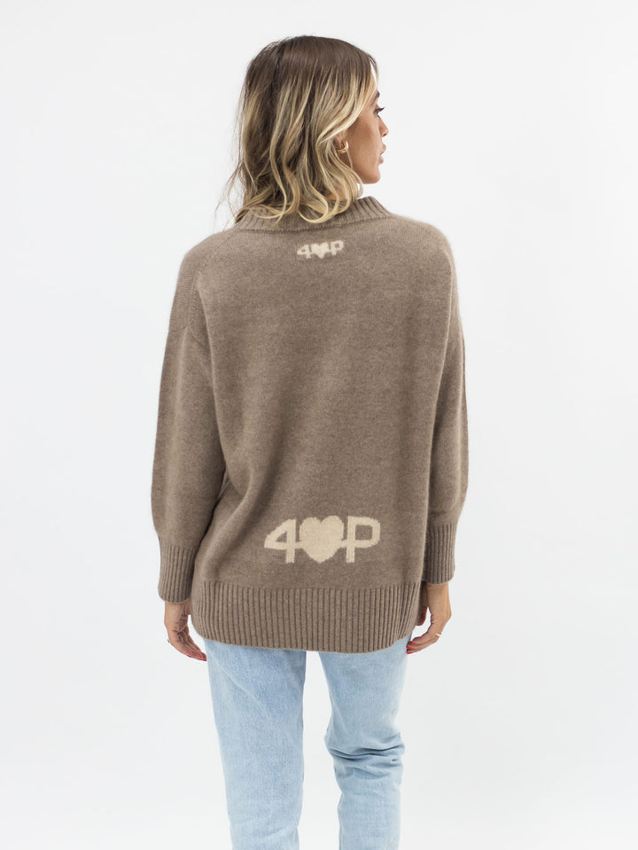 Cashmere Crewneck Sweater #FAWN