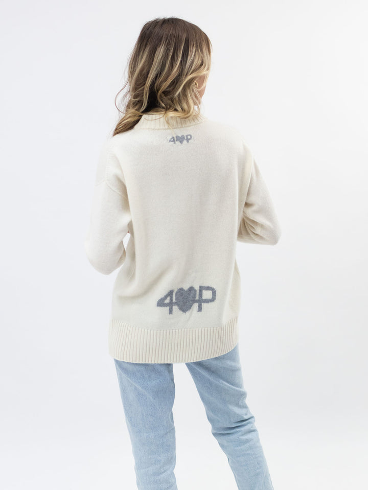 Cashmere Crewneck Sweater #PEARL