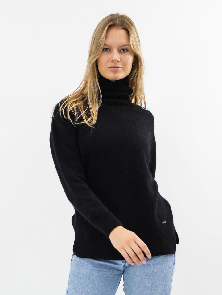 Cashmere Turtleneck #BLACK